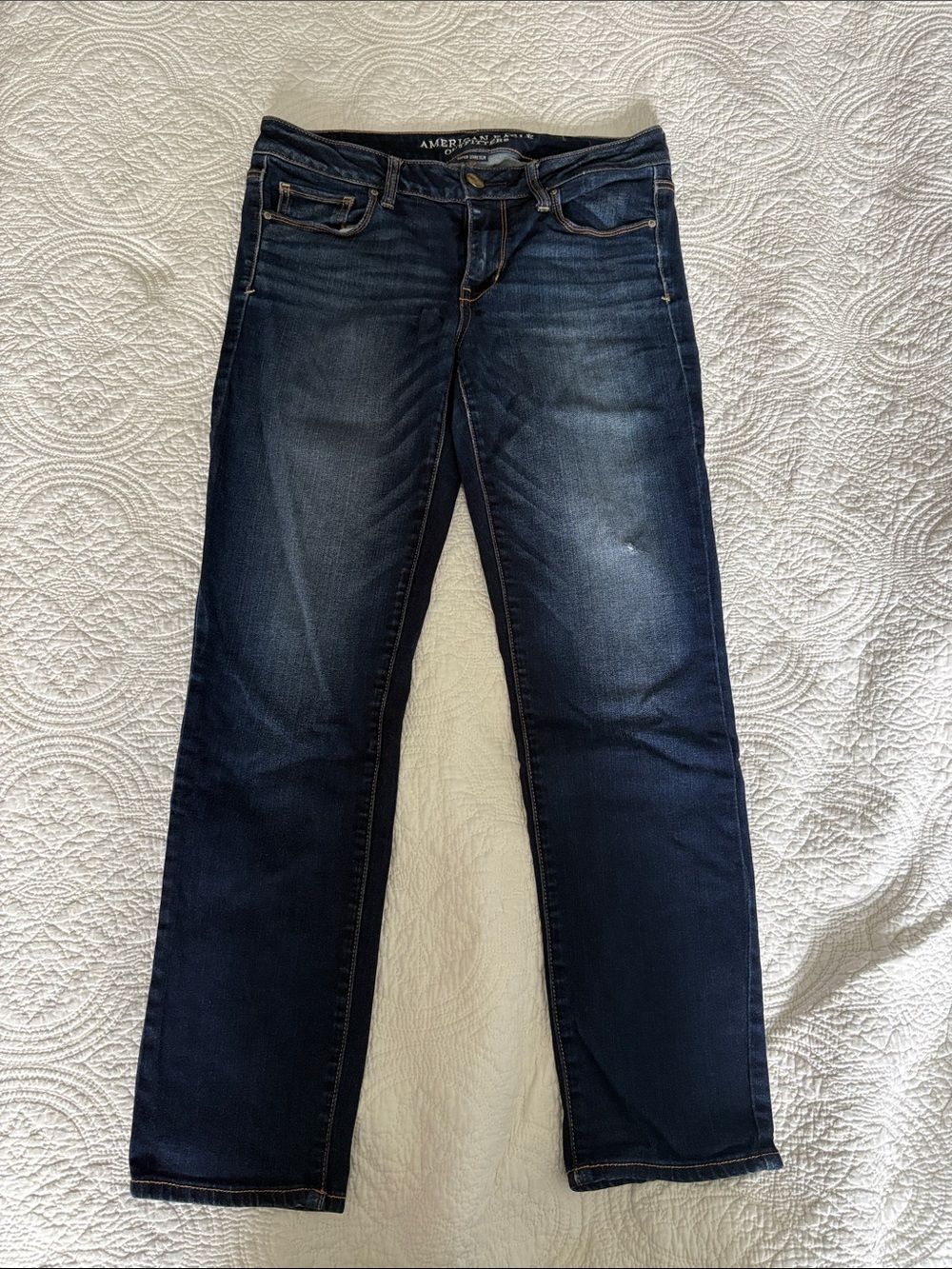 American Eagle Outfitters Dark Blue Skinny Jeans